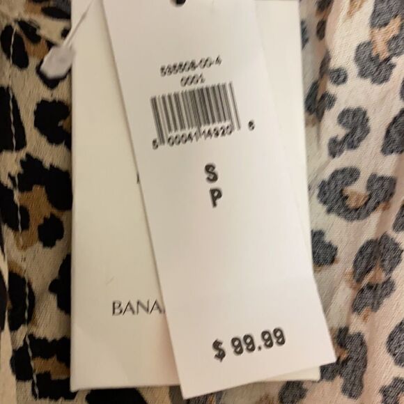 Banana Republic NWT leopard print dress C29 - Picture 7 of 8